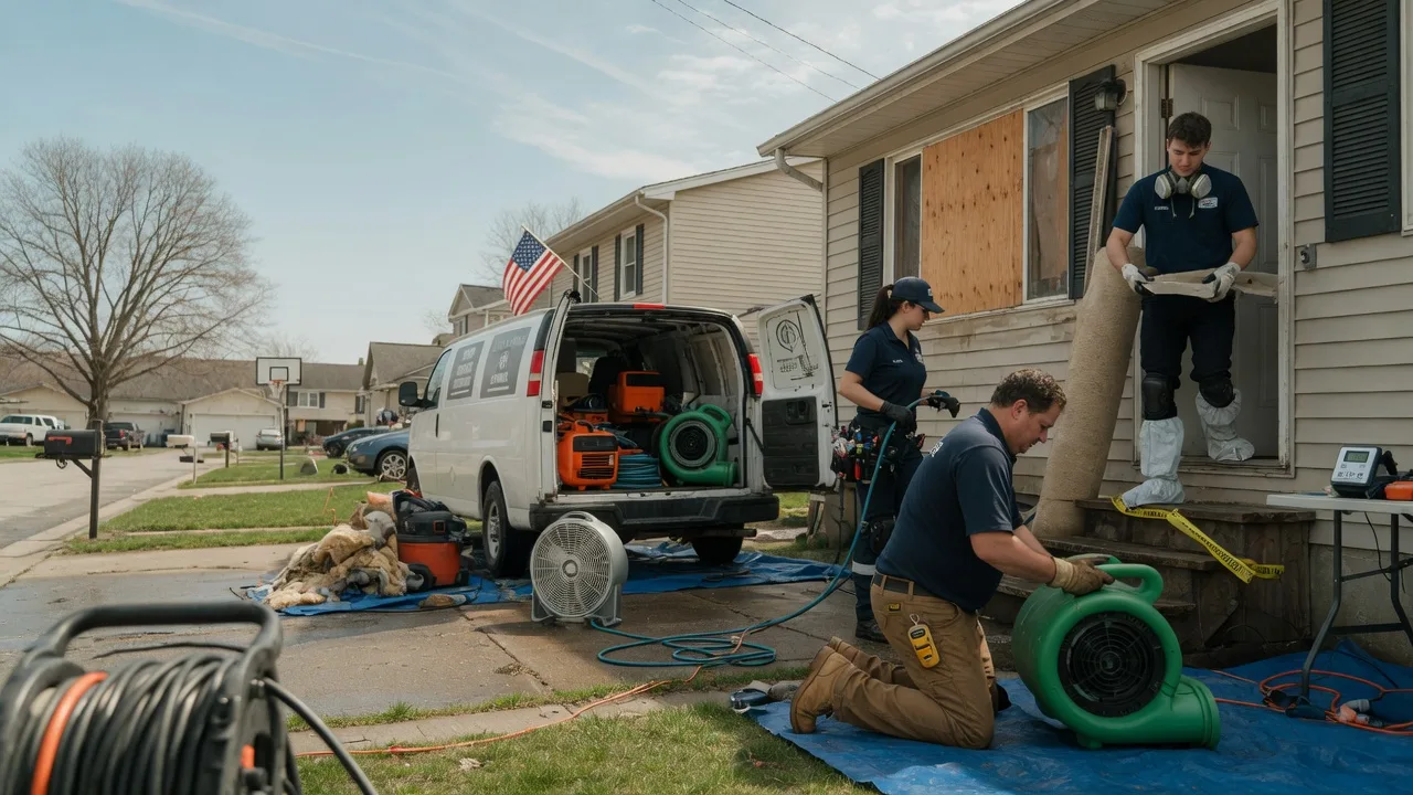 Water Damage Restoration in Boggstown, IN near me